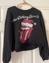 Rolling Stones Target Crop Sweater Photo 0