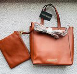 Steve Madden Brown Tote Bag By Photo 0