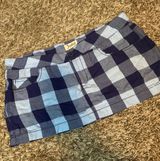 Jezebel Mini Plaid Skirt Low Rise Photo 0