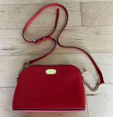 Red Leather Purse Photo 0