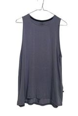 On Cloud Running Tank Top Sleeveless Athletic Cutout Back Gray Activewear Size L Photo 0