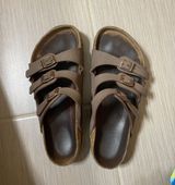 Birkenstock Three Strap Brown Size 39 Photo 0
