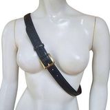 Coach Black Alligator Leather Belt Photo 0