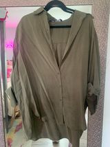 ZARA Oversized Button Down Photo 0