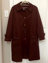 Vintage Trench Coat with Removable Wool Blend Liner Photo 0