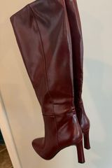 Knee-High Leather Boots Photo 0
