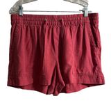 GAP Red High Waist Casual Shorts Photo 0