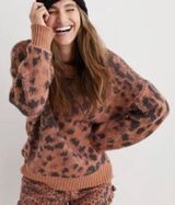 Leopard Oversized Sweater Photo 0