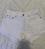 Levi’s White Levi Shorts Photo 0