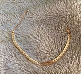 Gold Chain Bracelet Photo 0