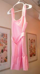Lavender Brown Pink Mini Dress Photo 0