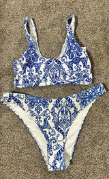 Boohoo  Bikini Set Blue Photo 0