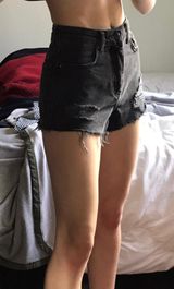 Forever 21 Black denim Shorts Photo 0