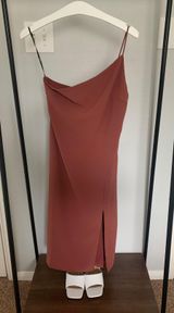 Forever 21 One Shoulder Midi Dress Photo 0