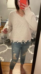 Universal Thread Light Wash Ripped Jeans Photo 0