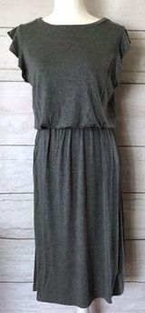 LOFT flutter sleeve tee dress Photo 0
