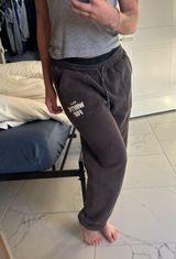 White Fox Sweatpants Boutique Grey Photo 0
