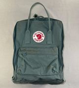 Fjallraven Kanken Backpack Green Water Resistant Zip Up Outdoor Back Pack Photo 0