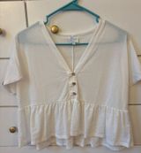 Francesca's  Top White Photo 0