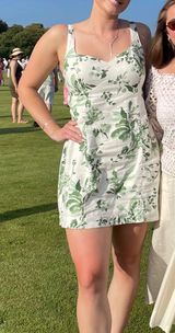 Green Linen Dress Photo 0