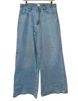 A New Day Women's High-Rise Wide Leg Jeans - Light Blue Size 8/29 Photo 0