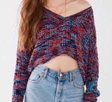 Silence + Noise Cropped Sweater Photo 0