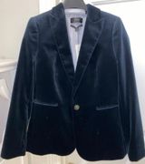 J.Crew Black Velvet Blazer Photo 0