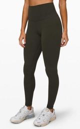 Lululemon Olive Green Leggings Photo 0