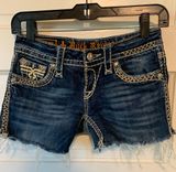 Rock Revival Cutoff Denim Shorts Photo 0
