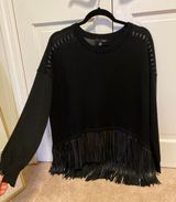 AQUA Black Sweater Photo 0