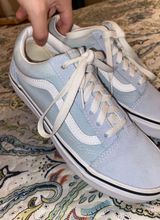 Vans old-skool style  light Blue Photo 0
