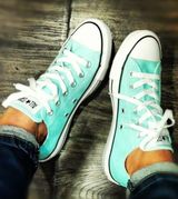 Converse Mint Green Shoes Photo 0