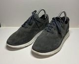 Vionic  Women 7 Wide Gray White Suede Taylor Leather Casual Sneakers Comfort Photo 0