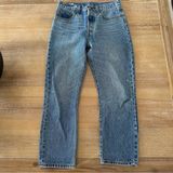 Levi's 501 Denim Button Fly High Rise Jeans Photo 0