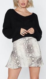 Nasty Gal Snake skin Skirt Photo 0