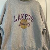 Vintage Lakers Gray Sweatshirt Size L Photo 0