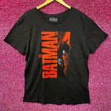 The Batman Matt Reeves DC Movie Promo Oversized Womens Tee L  Photo 0