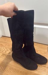 Tall Suede Boots Photo 0