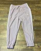 Adidas Womens Essentials 3-Stripes Woven 7/8 Pants IR6103 Medium Lavender Purple Photo 0