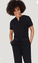 Women’s mandala scrub set Black Size M Photo 0