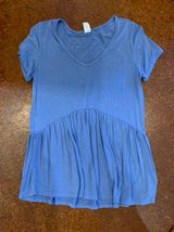 7th Ray Blue Tee  Photo 0