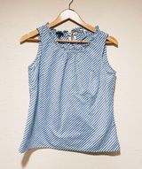 Talbots Stripe Tank - Size Medium Petite Photo 0