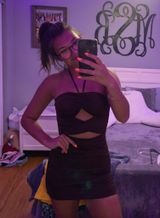 Dark Brown Dress Photo 0