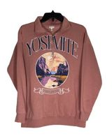 Self Esteem  Quarter Zip Oversized “Yosemite” Sweater Photo 0