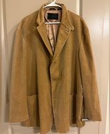 DKNY NWT  Suede Trench Coat Jacket Size XL Photo 0