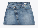 ZARA Denim Skirt Blue Photo 0