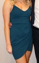 Lulus Teal Blue Bodycon Dress Photo 0