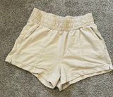 Cream cloth shorts Photo 0