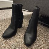 Madden girl high heels boots black size 8 Photo 0