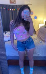 ZARA Highwasted Denim Shorts Photo 0